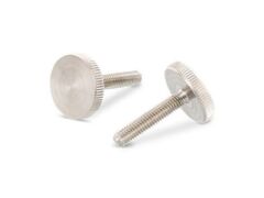 25 Stück Rändelschrauben, niedrige Form DIN 653  1.4305  M 6X16