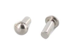 500 Stück Halbrundnieten DIN 660 / ISO 1051 - A4 - 3X8