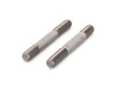 100 Stück Stiftschrauben, Einschraubende ~ 2d DIN 835 A2 M 12X80