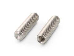 200 x Gewindestifte mit ISK und Ringschneide DIN 916 / ISO 4029 Edelstahl A2 M6X12