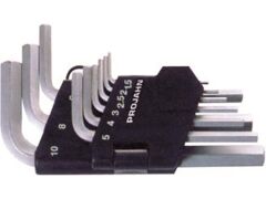 Winkelstiftschlüssel Satz Sechskant 1,5-10 mm 9tlg