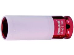 1/2" Tiefe Schlag Stecknuss für Alufelgen 21 mm