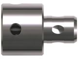 Adapter mit Quick-In-Schaft f&uuml;r Kernbohrer mit Weldonschaft 19mm inkl. Auswerferstift