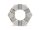 50 Stück Kronenmuttern, niedrige Form DIN 937 A2 M 12