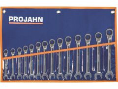 GearTech Schlüssel Satz Rolltasche umschaltbar 14 tlg