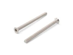 200 Stück Senkschrauben mit Kreuzschlitz DIN 965 A4 M 5X55 Z