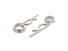 25 Stück Federstecker, doppelte Ausführung DIN 11024 A4 - 3,2(2,8)x48