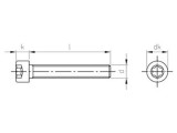 500 Stück Zylinderschrauben mit Innensechsrund ISO14579 A2 M2X18 TX6