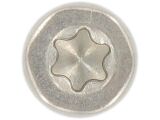 500 x Zyl. Schrauben niedriger Kopf - ISO14580 (DIN7984) - A2 - M6X12 - TX30