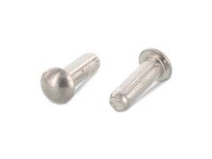 500 x Halbrundkerbnägel DIN 1476 / ISO 8746 Edelstahl A2 - 3X10