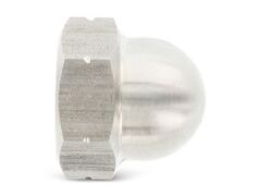 10 Stück Sechskant-Hutmuttern, hohe Form  DIN 1587 A4 M22 - SW32