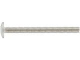 200 Stück Flachrundschrauben mit großem Kopf und Schlitz NF E 27-128 A2 M 8X12
