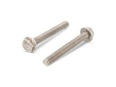 200 Stück Sechskantschrauben mit Flansch und Vollgewinde DIN 6921 A2 M 6X30/30