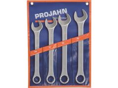 Gabelringschlüssel Set lang 4tlg in Rolltasche - 24 bis 32