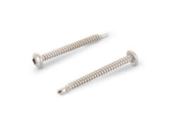 200 Stück Bohrschrauben mit Linsenkopf,  DIN 7504 / ISO 14581 - A2 - 4,2X25 V2