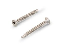 200 Stück Bohrschrauben mit Senkkopf, Form O DIN 7504 A2 O 4,2X22 V2