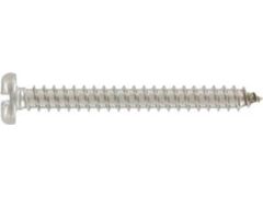 500 Stück Zylinder-Blechschrauben mit Schlitz DIN 7971 A2 C 4,8X32