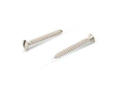 500 Stück Linsensenk-Blechschrauben mit Schlitz DIN 7973 A2 C 4,2X38