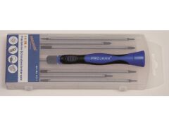 Präzisions Schraubendreher Satz 8tlg Doppelklinge