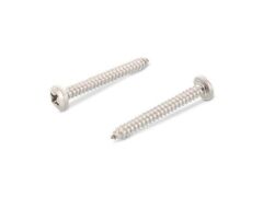 200 Stück Linsenkopf-Blechschrauben mit Kreuzschlitz DIN 7981 A4 C 4,2X80 H