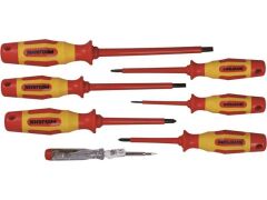 VDE Schraubendreher Satz 7tlg (Schlitz+PH)