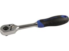 1/4" Umschaltknarre mit 2-Komponenten-Griff, 48 Zähne