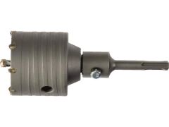 Schlagbohrkrone 82 mm+ SDS-plus Aufnahme+ Zentrierbohrer