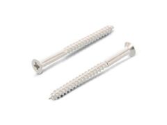 200 Stück Senk-Holzschrauben mit Kreuzschlitz DIN 7997 A2 5,0X20 Z