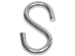 S-Haken, symmetrisch Edelstahl A2 4x32mm