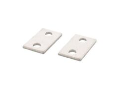 100 Stück Verbinderplatten Solar Edelstahl A2 -  51X30X3