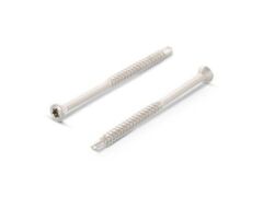 200 x Dielenschrauben mit Bohrspitze Edelstahl A2, 3,2X35/24 TX10