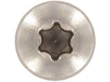 200 x Rundkopf-Holzbauschrauben mit verstärktem Kopf Art. 9045 Edelstahl A4, 4,0X20 TX20 (ETA)