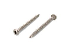 500 Stück Rundkopf-Holzbauschrauben mit verstärktem Kopf Art. 9048 A2 4,0X20 Z