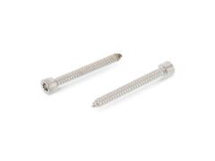 500 Stück Blechschrauben mit Zylinderkopf  - A4 - 5,5X22