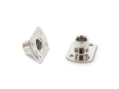 100 Stück Anschweißmuttern Form A mit 4 Schweißpunkten A2 - M8 - d26 / h11