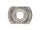 100 Stück Anschweißmuttern Form C ohne Schweißpunkte A2 - M8 - d26 / h11