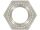 50 Stück Sechskant-Einpressmuttern Art. 9064 A2 M 20