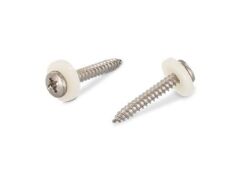 1000 Stück Fensterbankschrauben mit Polyamidscheibe natur  A2 - 3,9X19 Z