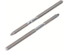 50 Stück Stockschrauben mit Schlüsselfläche Art. 9082 A2 M 10X150