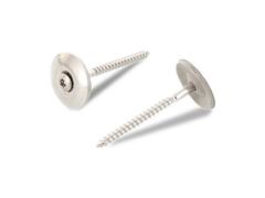 200 Stück Spenglerschrauben 2tlg. mit Dichtscheibe 25 mm Art. 9089 A2 4,5X60 TX20