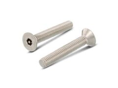 100 Stück Senkkopf-Sicherheitsschrauben mit ISK + Pin Art. 9113 A2 M 6X25 ISK-PIN 4