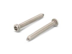 100 Stück Flachrundkopf-Sicherheitsschrauben mit ISR + Pin Art. 9120 A2 C 3,5X13 TX-PIN 10