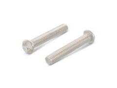 100 Stück Halbrundkopf-Sicherheitsschrauben, Einweg-Antrieb Art. 9131 A2 M 4X12