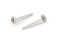 100 Stück Spenglerschrauben 2tlg. mit Dichtscheibe 15 mm Art. 9167 A2 4,5X65 Z