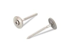 100 Stück Spenglerschrauben 2tlg. mit Dichtscheibe 20 mm Art. 9168 A2 4,5X50 Z