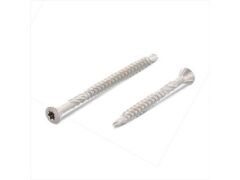 500 Stück Zierkopf-Holzbauschrauben mit Bohrspitze - C1 -  3,2X30/21 TX10