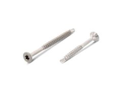 200 Stück Senkkopf Holzbauschrauben mit Bohrspitze - C1 -  4,5X30/18 TX20