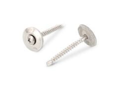 200 x Spenglerschrauben 2tlg. Dichtscheibe 20mm  A2 4,5X25 TX20 Bohrspitze