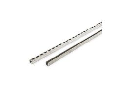 Montageprofil, gelochte Ausführung 11X25X40X15 Edelstahl A2 Typ 28/28X3000mm