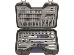 1/4" + 1/2" professional Steckschlüssel-Koffer 91-teilig